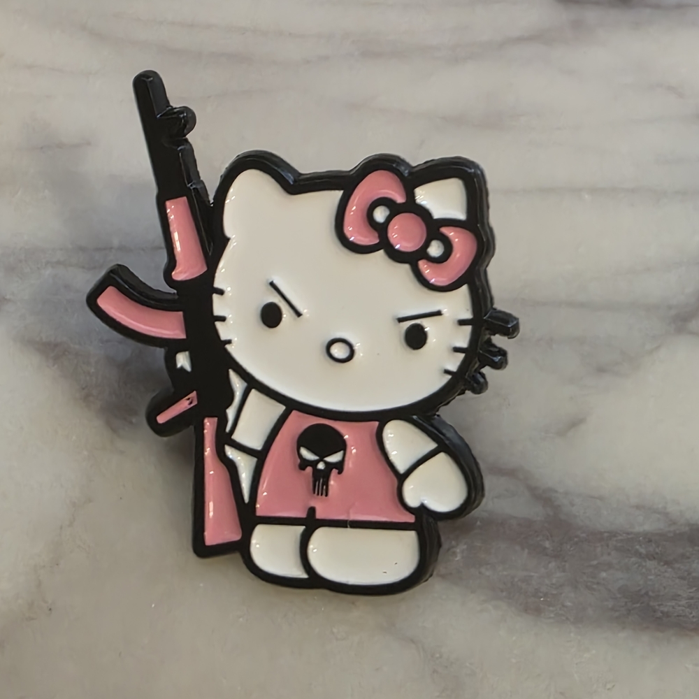 Hello Kitty Pink and Black Charm Accessory